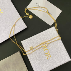 Classic Double-Layer Necklace