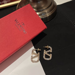 Earrings with Crystals