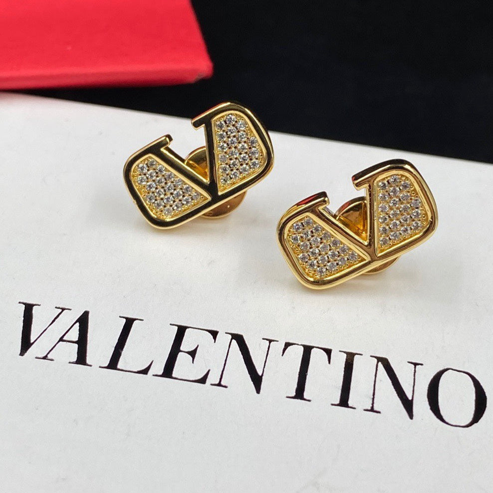 Mini Diamond Stud Earrings