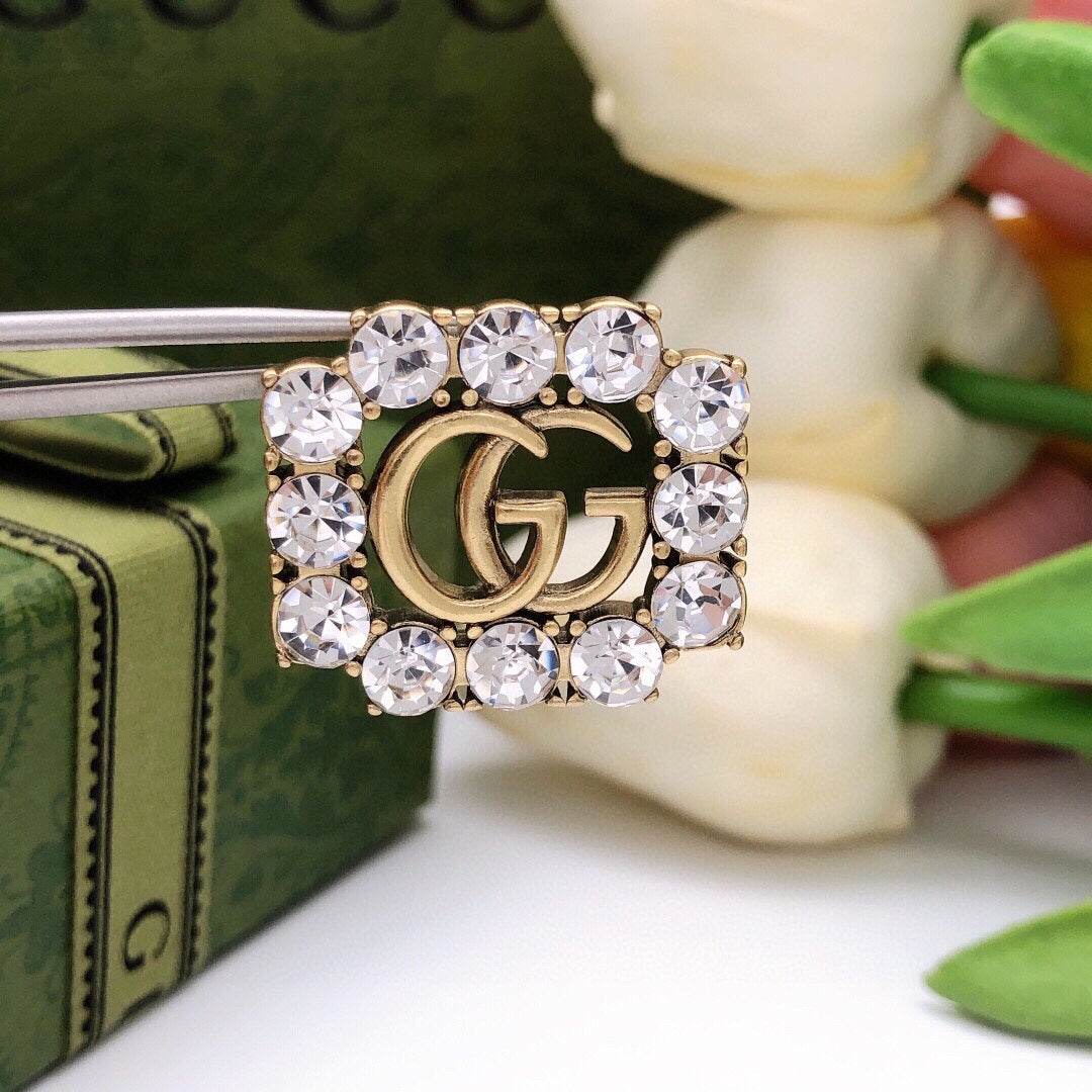 Classic Crystal Stud Earrings