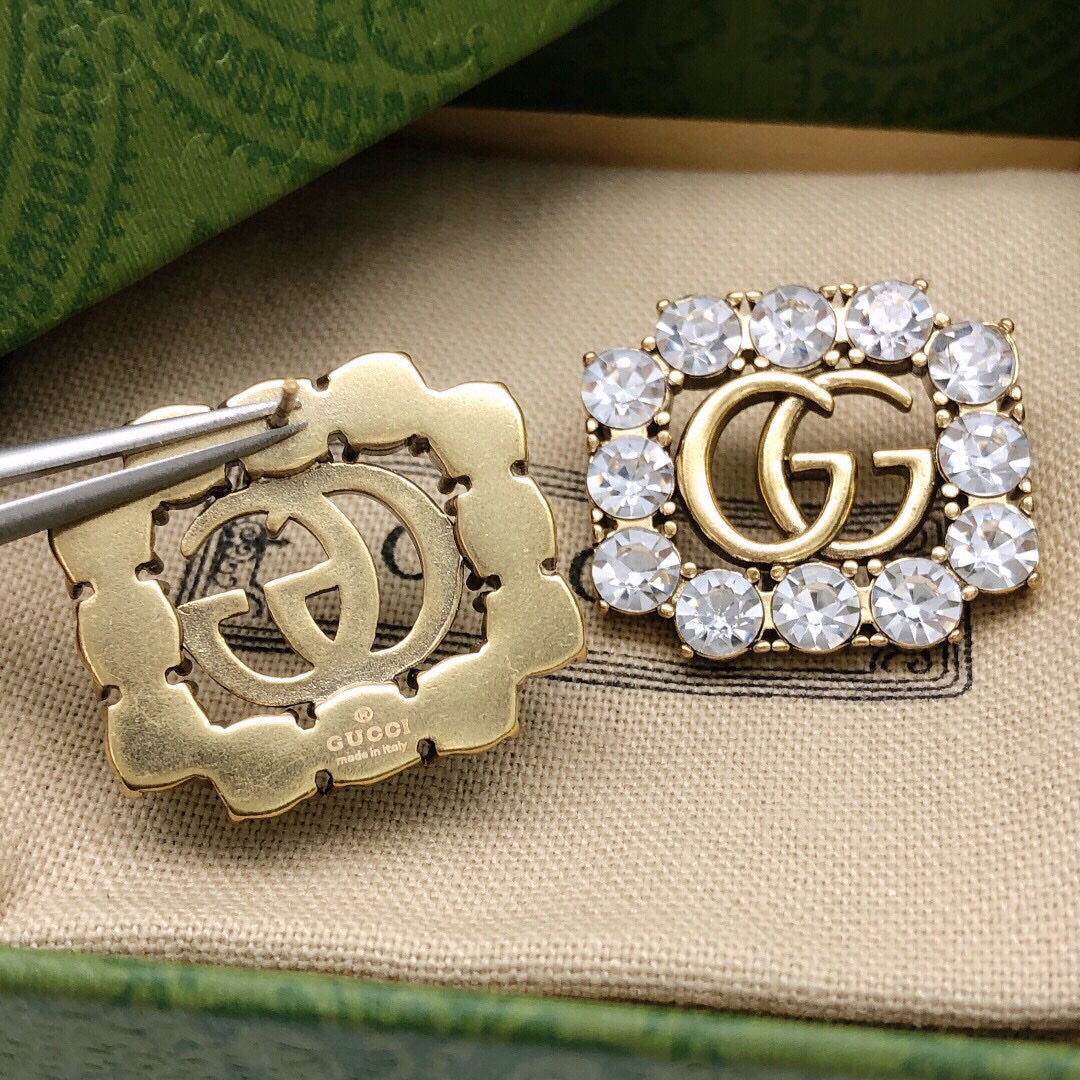 Classic Crystal Stud Earrings