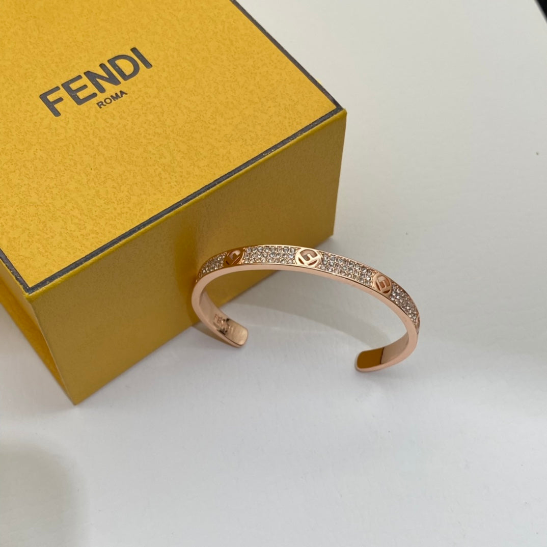 Diamond Open Bracelet