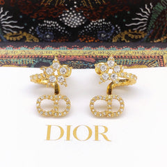 Diamond Star Earrings