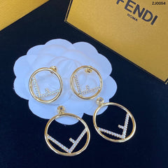 Fashion Double Hoop Earrings