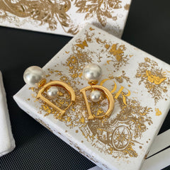 Stylish and elegant pearl earrings