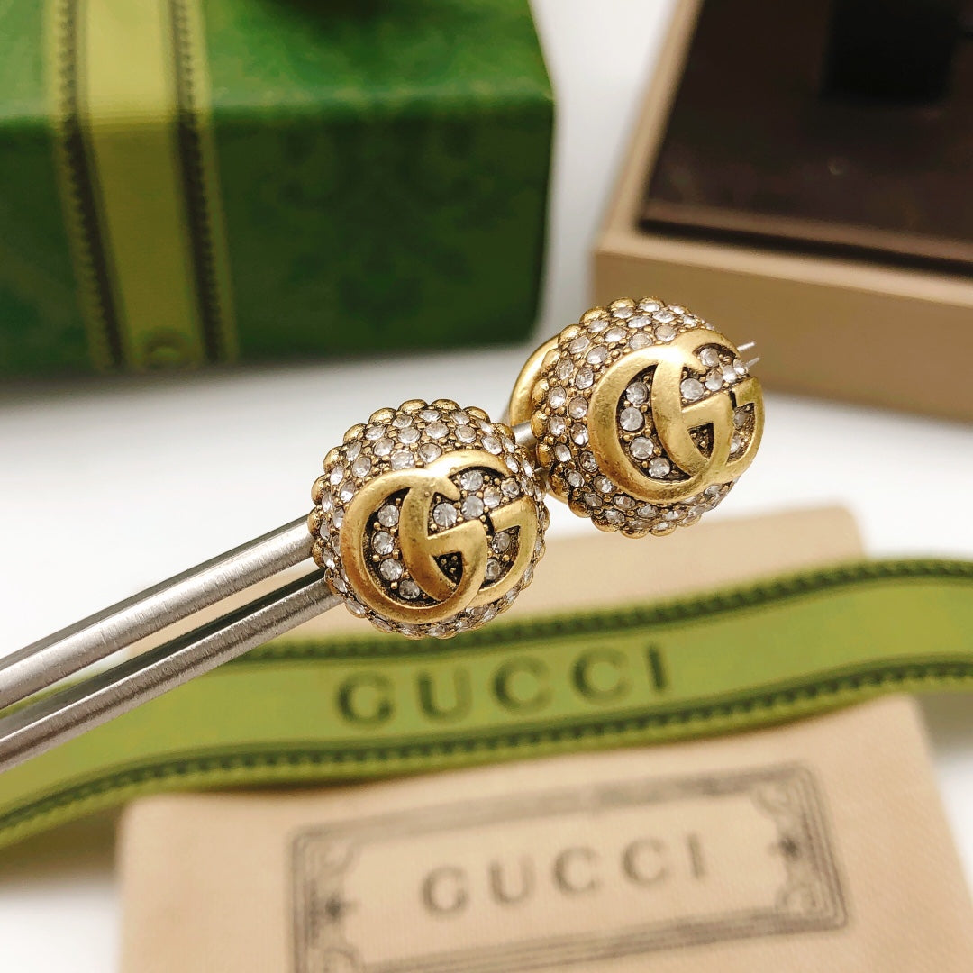 Diamond Ice Cream Earrings