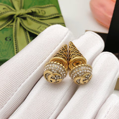 Diamond Ice Cream Earrings