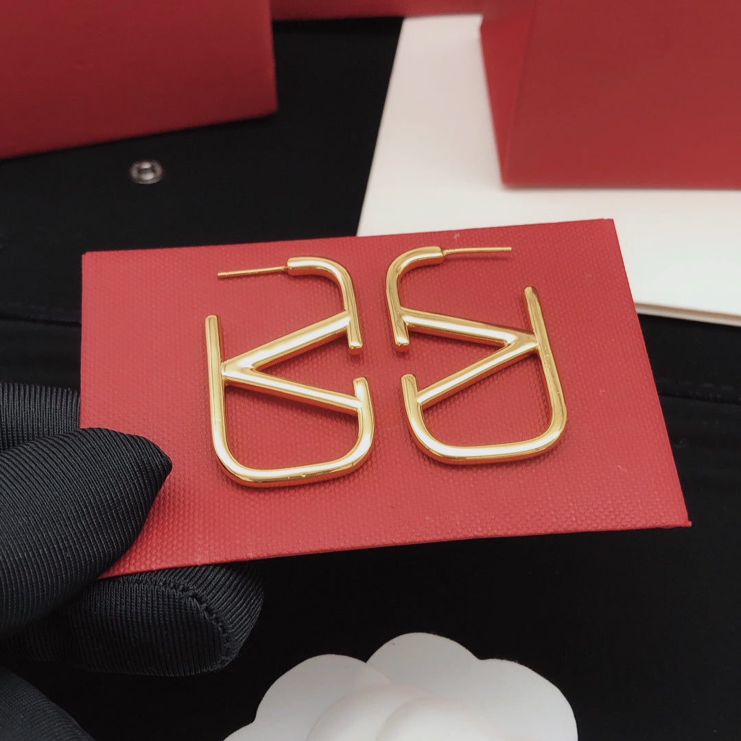 Classic Gold-tone Finish Earrings