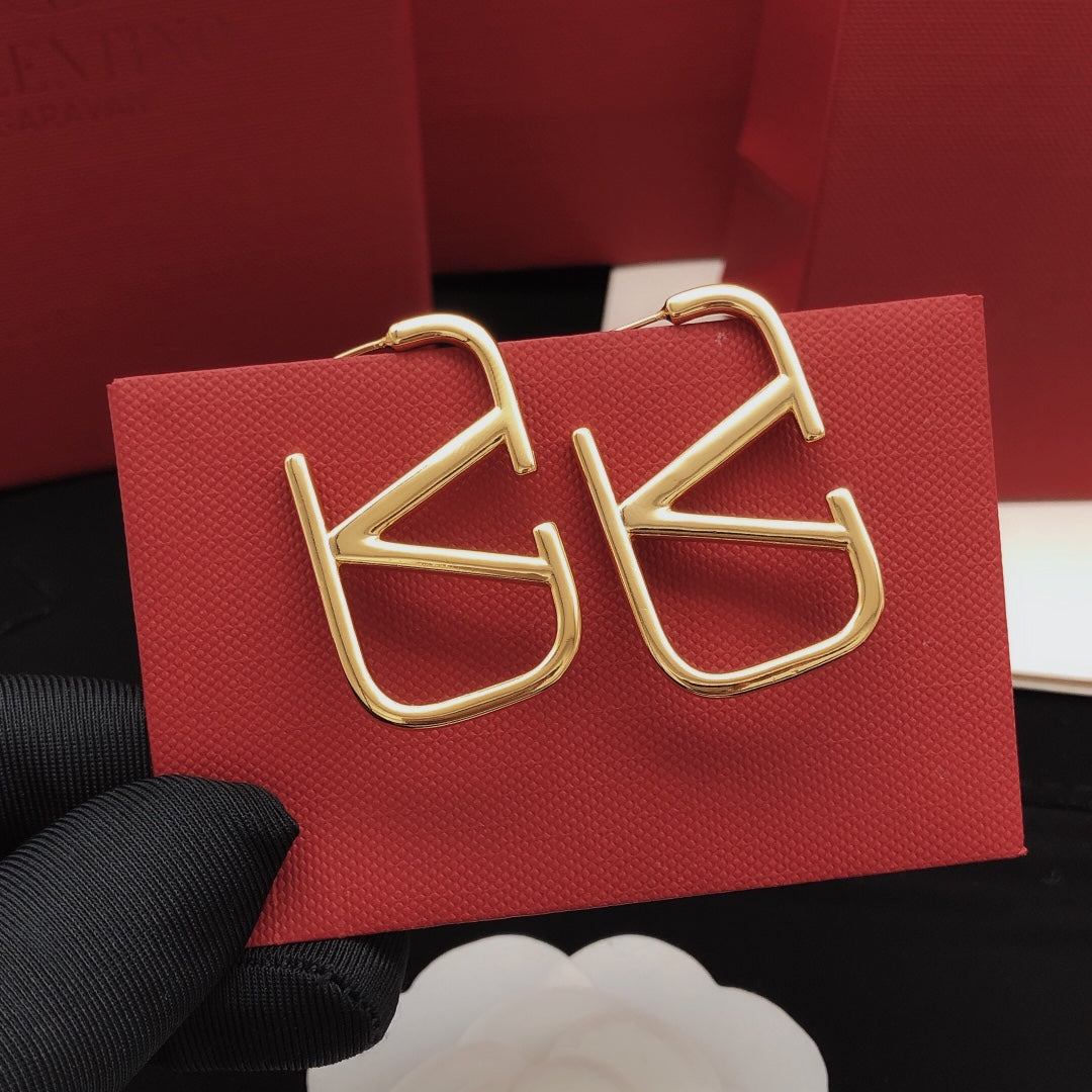 Classic Gold-tone Finish Earrings