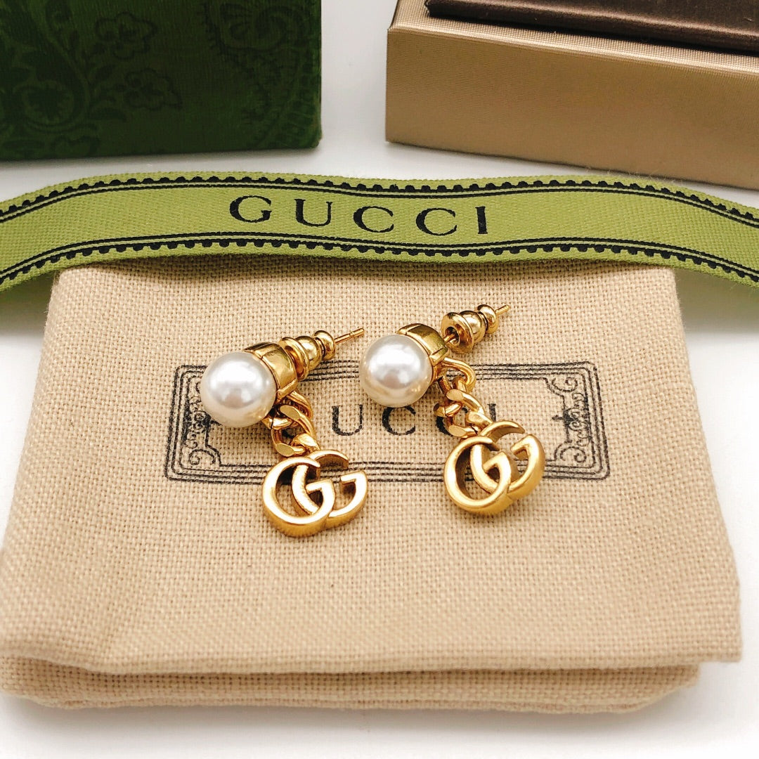 Tassel Earrings with Pearls