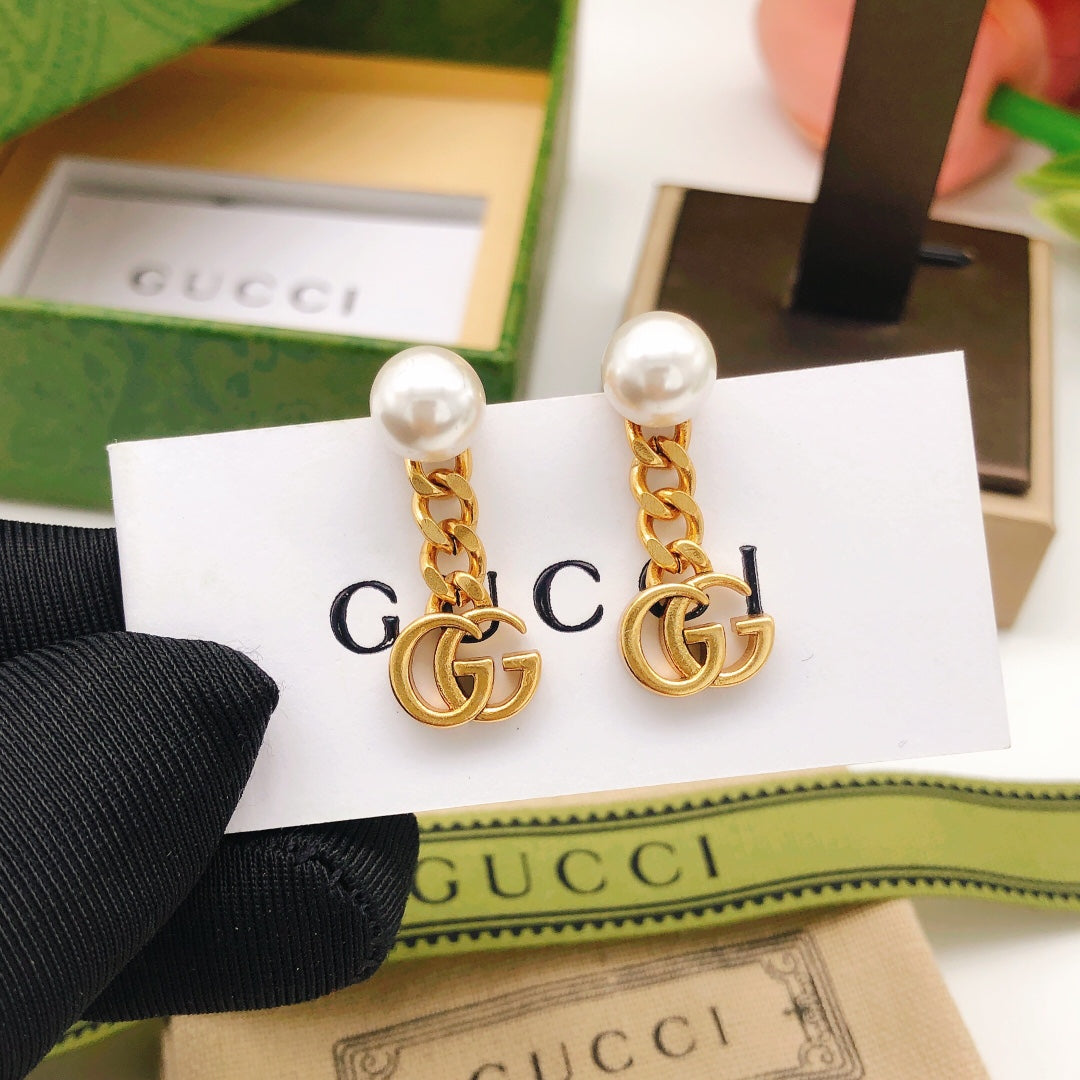 Tassel Earrings with Pearls