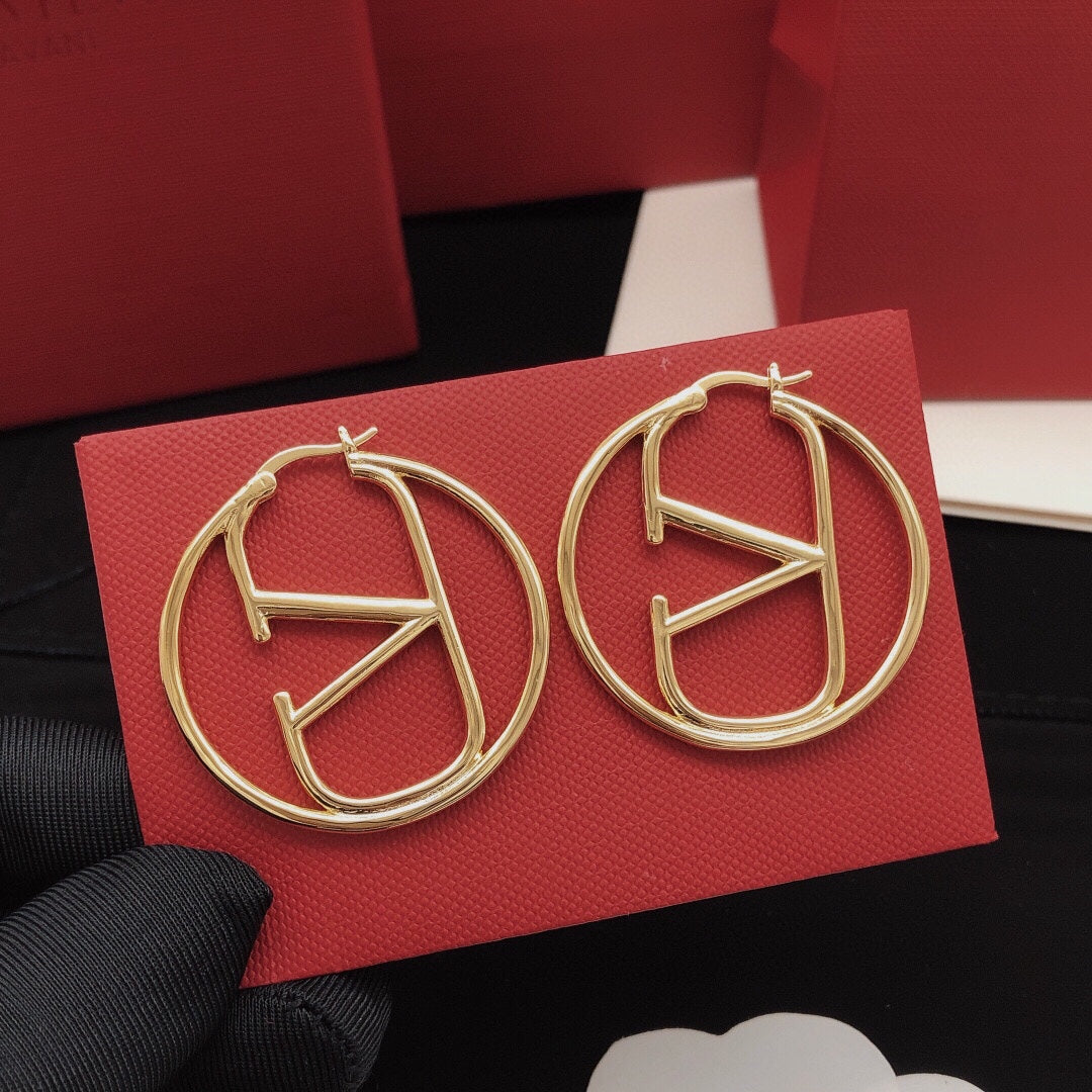 Fashion Large Hoop Earrings