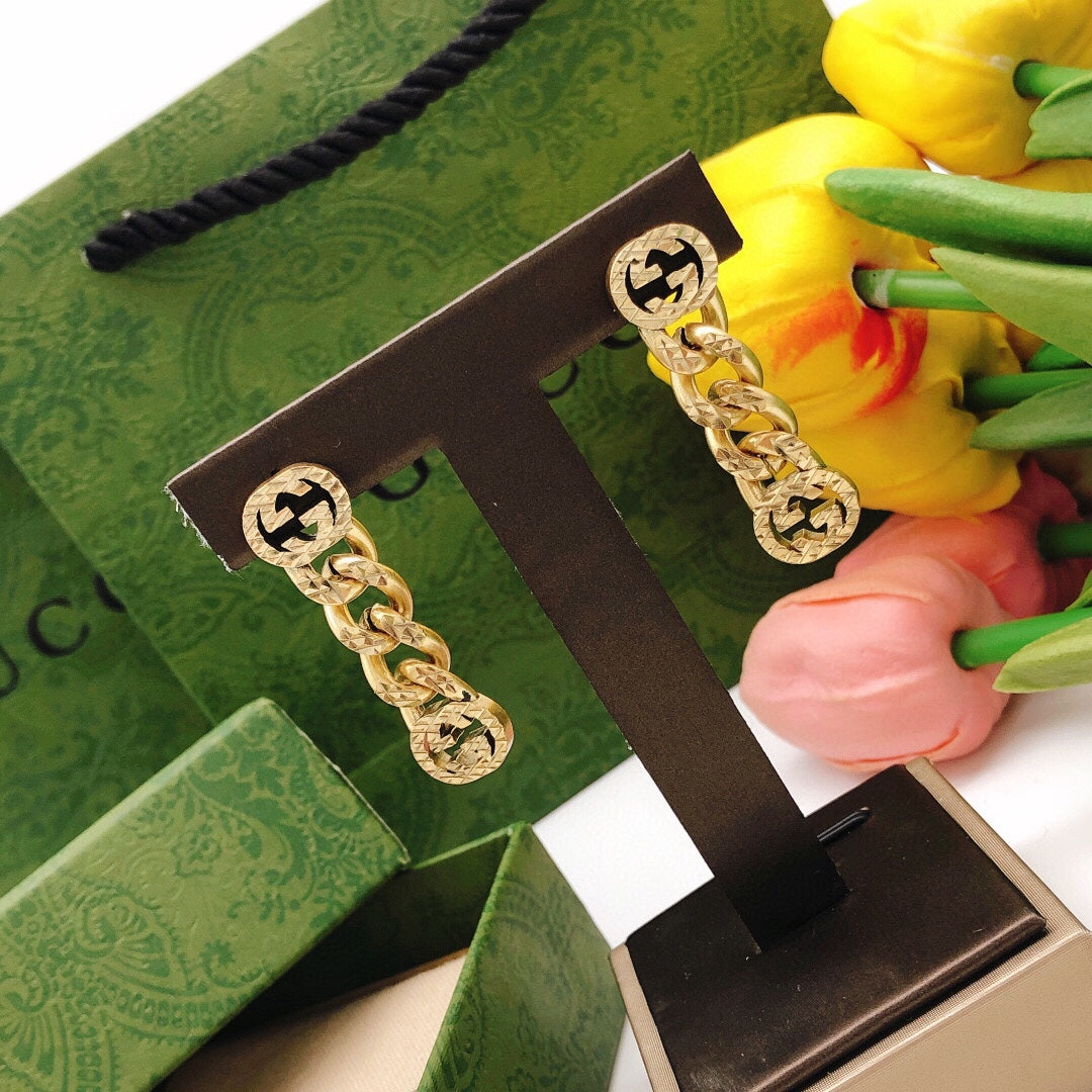 Chain Stud Earrings