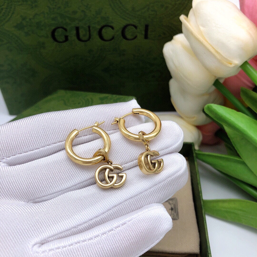 Classic Metal Hoop Earrings