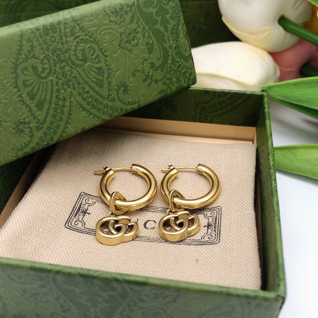 Classic Metal Hoop Earrings