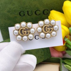 Pearl Stud Earrings