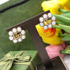 Pearl Stud Earrings