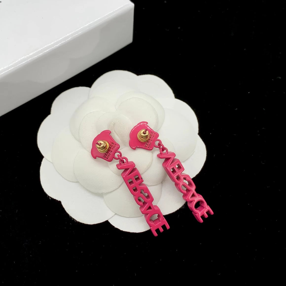 Colorful Avatar Letter Earrings