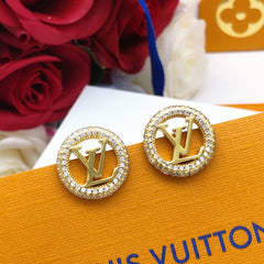 Round Diamond Earrings