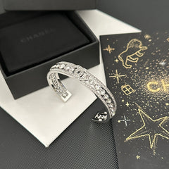 Fashionable diamond open bracelet