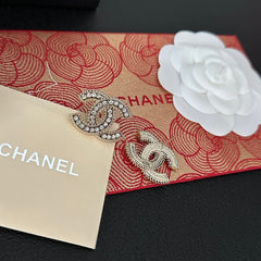 Stylish Diamond Letter Earrings