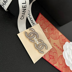 Stylish Diamond Letter Earrings