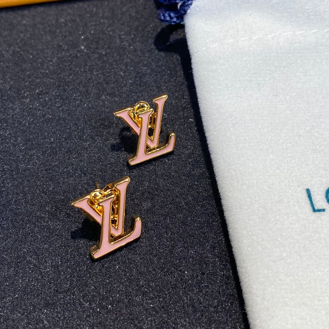 Simple Enamel Earrings