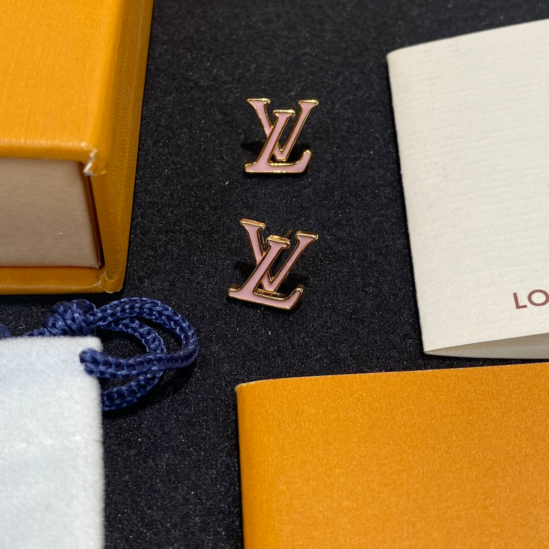 Simple Enamel Earrings