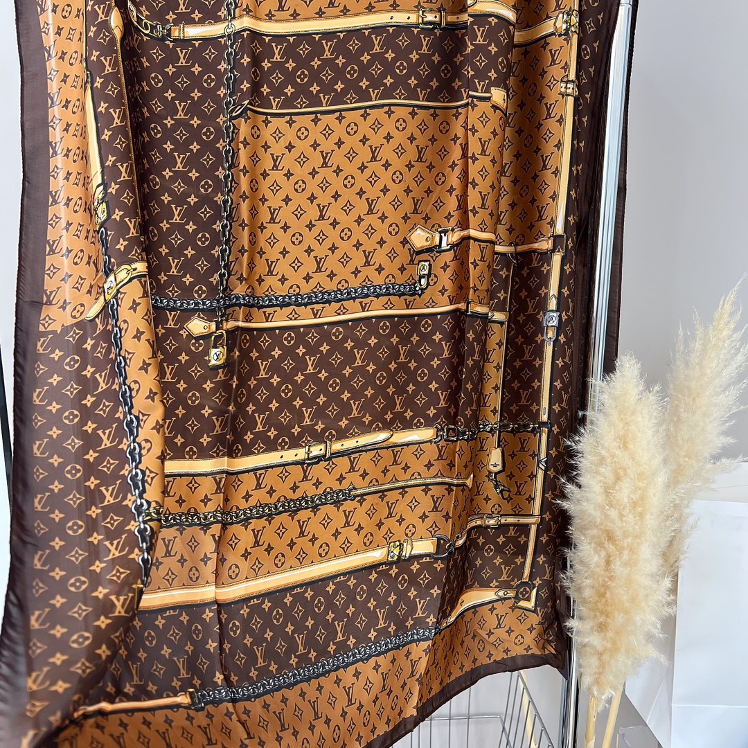 Lightweight silk shawl