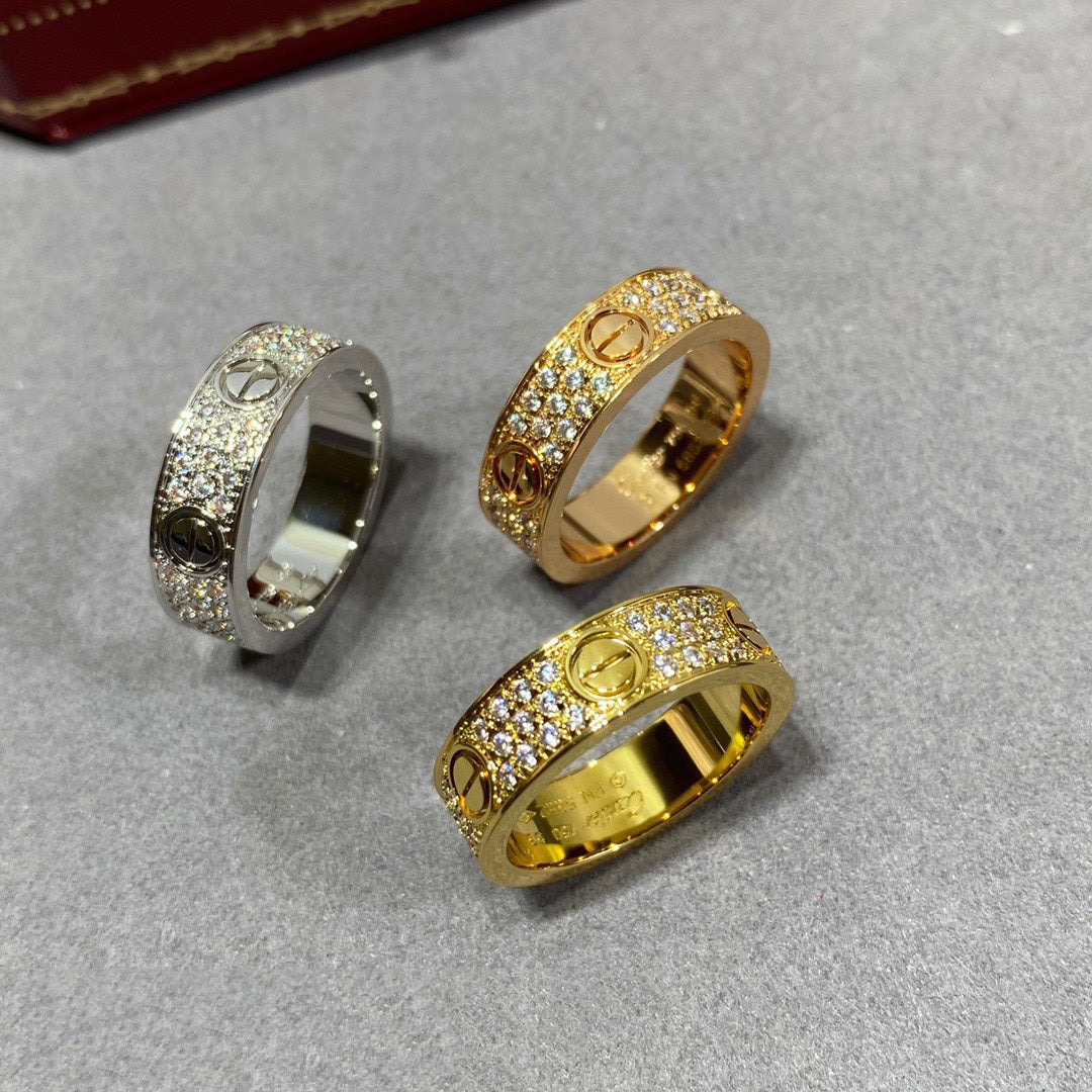 Classic Full Diamond Ring