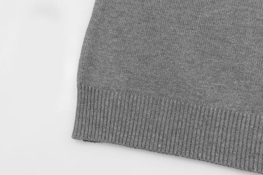 Knitted cashmere sweatshirt
