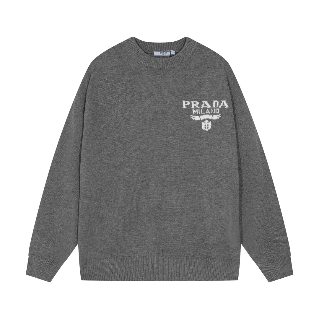 Knitted cashmere sweatshirt