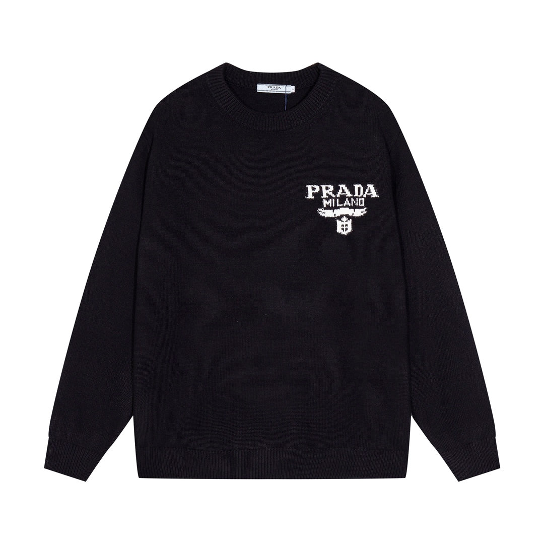 Knitted cashmere sweatshirt