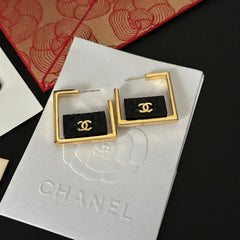 Personalized Square Bag Earrings
