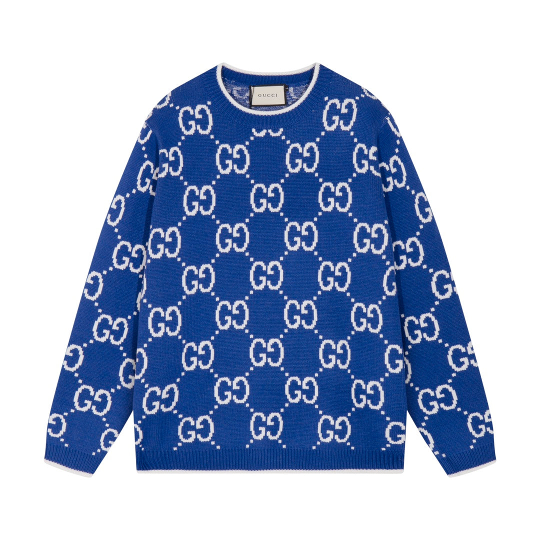 Knitted cashmere sweatshirt