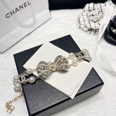 Bow Pearl Bracelet