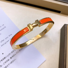 Classic 6mm Narrow Enamel Bracelet