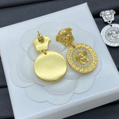 Diamond Avatar Pendant Earrings