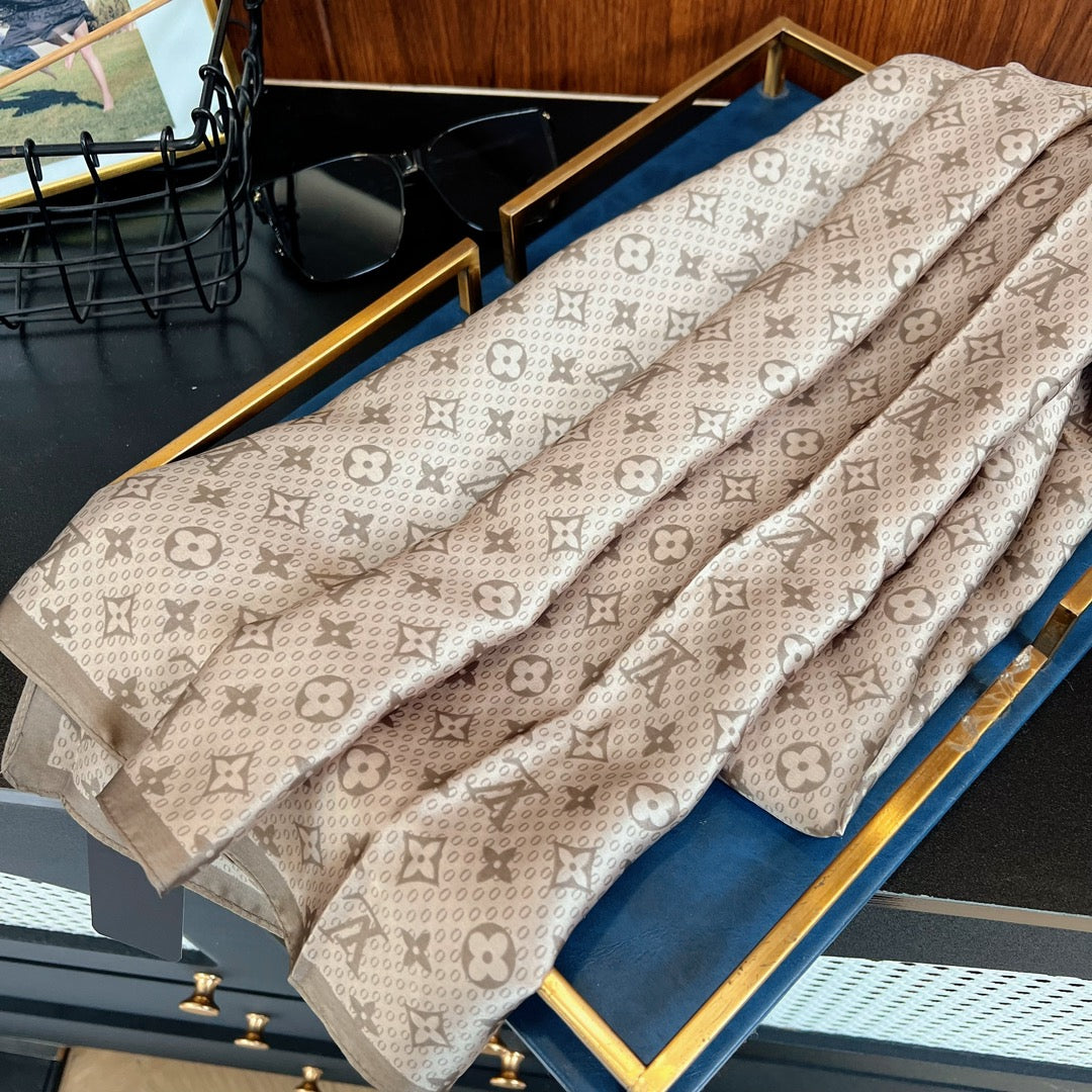 Lightweight silk shawl