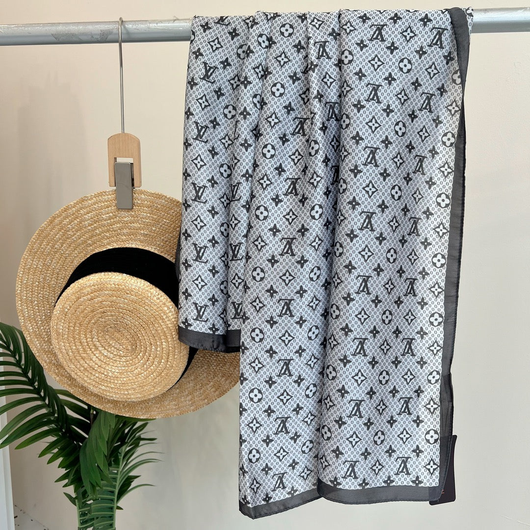 Lightweight silk shawl