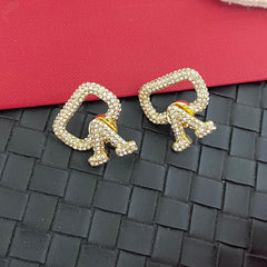 Fashionable Mini Diamond Stud Earrings