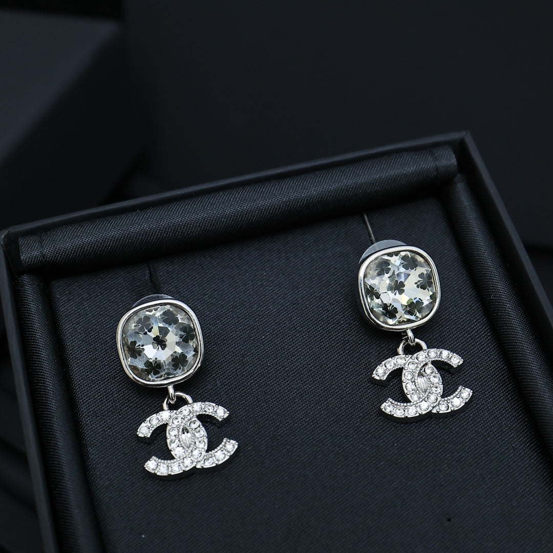Painted Sugar Cube Earrings