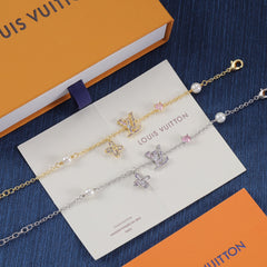 Sparkling Diamond Pearl Bracelet