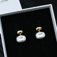 Colorblock Pendant Earrings