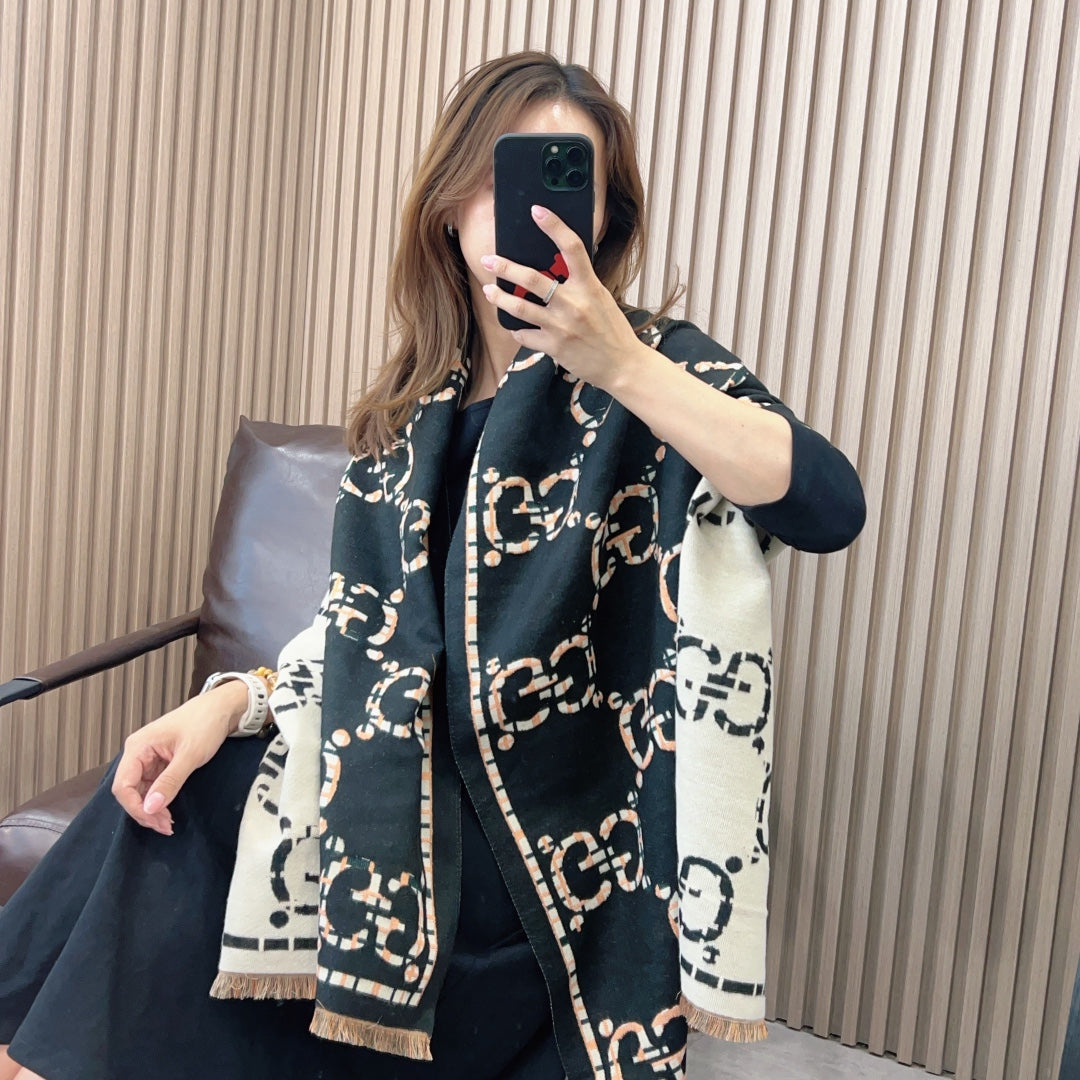 100% cashmere shawl scarf