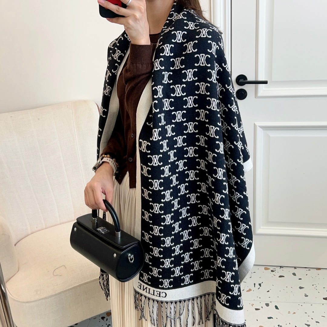 100% cashmere shawl scarf