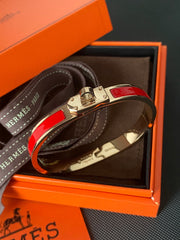 Enamel Narrow bracelet