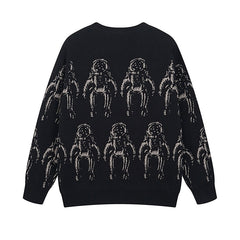 Knitted cashmere sweatshirt
