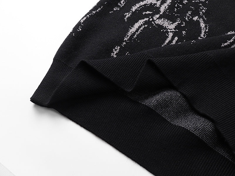 Knitted cashmere sweatshirt