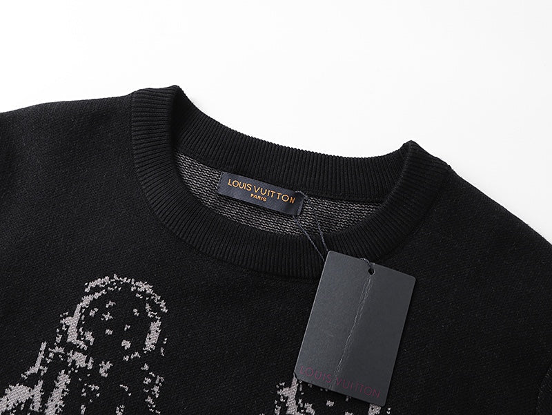 Knitted cashmere sweatshirt